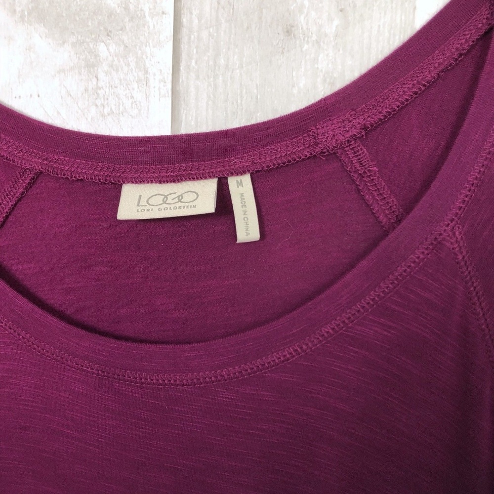 ❌SOLD❌ [LOGO] Lori Goldstein Scoop Neck Tunic Top - Picture 8 of 8